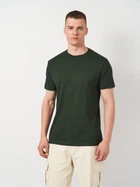 Футболка хлопковая мужская Gildan Softstyle gi64000fo XL Темно-зеленая (5000000088780)