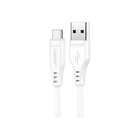 Дата кабелю USB 2.0 AM до USB-C 1.2m 3.0A TPE White Acefast (6974316280873)