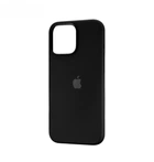 Чехол для iPhone 16 Pro Max силиконовый Soft-touch Silicone Case Full Size (AA) Black