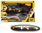 Игровой набор Железная дорога Funrise CAT с мини-техникой Строительный экспресс 82949