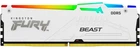 Модуль пам'яті Kingston Fury DDR5 64GB (2x32) 6400MHz Beast White RGB EXPO (KF564C32BWEAK2-64)