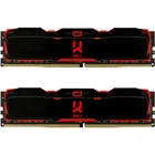 Модуль памяти DDR4 Goodram Iridium X 32GB (2x16GB) 3200MHz Black (IR-X3200D464L16A/32GDC) [148719]