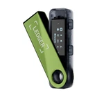 Криптокошелек Ledger Nano S Plus Oxidate Green, аппаратный мультивалютный криптовалютный кошелек, холодное хранение, USB, совместимость с Android/macOS/Windows, формат флешки, высокая защита