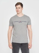 Футболка хлопковая длинная мужская Tommy Hilfiger 10887.2 S Серая