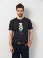 Футболка мужская Polo Ralph Lauren 11312.3 S (44) Темно-синяя (smt2000000015125)