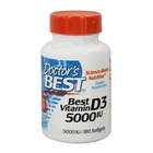 Вітаміни та мінерали Vitamin D3 5000 IU, 180 вегакапсул Doctor's Best 000314983