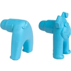 Игрушка WEST PAW Zogoflex Toppl Stopper, для собак, аксессуар для игрушки Toppl, голубой