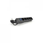 Мережевий фільтр живлення Merlion 5 розеток, 1,8 м + 2*USB (B518U)