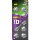 Батарейка дискова GP CR 2032 3V Lithium 10 шт.