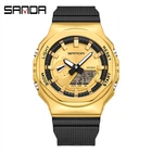 Мужские часы Sanda 3167 Gold (A-043827)