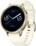Смарт-часы Garmin Venu 4 41mm Beige w/ Lunar Gold + Bone (010-03013-00)