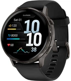 Смарт-часы Garmin Venu 4 45mm Black w/ Slate + Black (010-03014-00)