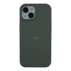Чохол Silicone Case Full Size (AA) для iPhone 15 Колір 55.Pine Green