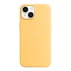 Чохол Silicone Case with MagSafe для iPhone 14 Plus Колір Sunglow