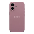 Чохол Silicone Case Full Size with Frame для iPhone 16 Колір 68.Blackcurrant