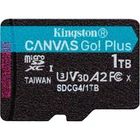 Карта памяти Kingston MicroSDXC 1TB UHS-I/U3 Class 10 Canvas Go! Plus R200/W160MB/s (SDCG4/1TBSP)