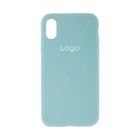 Чохол Silicone Case Full Size (AA) для iPhone X/Xs Колір 59.Marine Green
