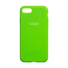 Чохол Silicone Case Full Size (AA) для iPhone 7/8/SE2 Колір 40.Shiny Green