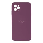 Чохол Silicone Case Square Full Camera для iPhone 11 Pro Max Колір 42.Maroon