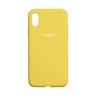Чохол Silicone Case Full Size (AA) для iPhone Xs Max Колір 50.Canary Yellow