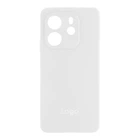 Чохол Liquid Silicone (AA) Full Camera для Xiaomi Redmi Note 14 4G (Global version) Колір 09.White