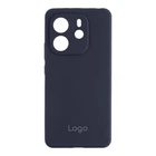 Чохол Liquid Silicone (AA) Full Camera для Xiaomi Redmi Note 14 4G (Global version) Колір 08.Dark Blue