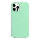 Чохол Silicone Case with MagSafe для iPhone 12 Pro Max Колір Pistachio