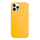 Чохол Silicone Case with MagSafe для iPhone 12 Pro Max Колір Sunflower