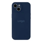 Чохол Silicone Case Full Size with Frame для iPhone 15 Колір 70.Deep Navy