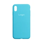 Чохол Silicone Case Full Size (AA) для iPhone X/Xs Колір 16.Blue