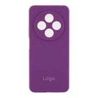 Чохол Liquid Silicone (AA) Full Camera для Xiaomi Redmi 14C/Redmi A4/Poco C75 Колір 43.Grape
