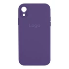 Чохол Silicone Case Square Full Camera для iPhone Xr Колір 78.Amethyst