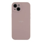 Чохол Silicone Case Full Size with Frame для iPhone 15 Колір 07.Lavender