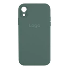 Чохол Silicone Case Square Full Camera для iPhone Xr Колір 55.Pine Green