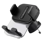 Тримач смартфона автомобільний Proove Crystal Clamp Air Outlet Car Mount, зажим, для діагоналей 4.7'-6.9', дефлектор, зачіп, чорний