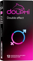 Презервативы Dolphi Double Effect 12 шт (4820144772986)