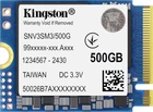 Накопичувач SSD Kingston m.2 NVMe 500GB NV3 NVMe 2230 PCIe 4.0 x4 3D NAND 512 480 (SNV3SM3/500G)