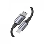 Дата кабель USB-C to USB-C 3.0m 5A 100W US316 Black Ugreen (90120) (321796)