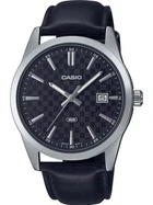 Мужские часы Casio MTP-VD03L-1A черные 50 м