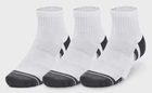 Шкарпетки UA Performance Cotton 3p Qtr білий Уні 1379528-100 MD