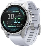 Смарт-часы Garmin Fenix 8 43mm AMOLED Silver with Whitestone Silicone Band (010-02903-00)