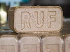 Брикеты топливные RUF 10 кг для котла, дрова прессованные, древесное ЭКО топливо
