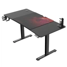 Стіл Ultradesk LEVEL V2 140см Регулювання висоти Чорно-червоний