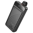 Повербанк 30000mAh 22.5W+PD20W Hoco J123B Element 111Wh 3xUSB/Type-C/MicroUSB/Lightning чорний