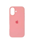 Чехол для iPhone 17 силиконовый Soft-touch Silicone Case Full Size (AA) Light Pink