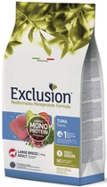 Полнорационный сухой корм Exclusion Adult Tuna Large Breed