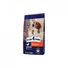 Сухой корм для взрослых собак Club 4 Paws Премиум для средних пород со вкусом утки