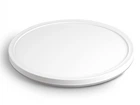 LED светильник накладной VIDEX DL3R с декоративной подсветкой 18W 4000K круглый Белый