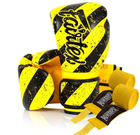 Боксерські рукавиці Fairtex BGV14Y Yellow/Black