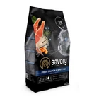 Корм для длинношерстных кошек Savory со свежим лососем и белой рыбой